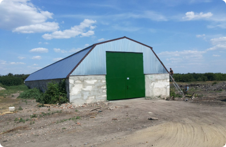 Фото ангара